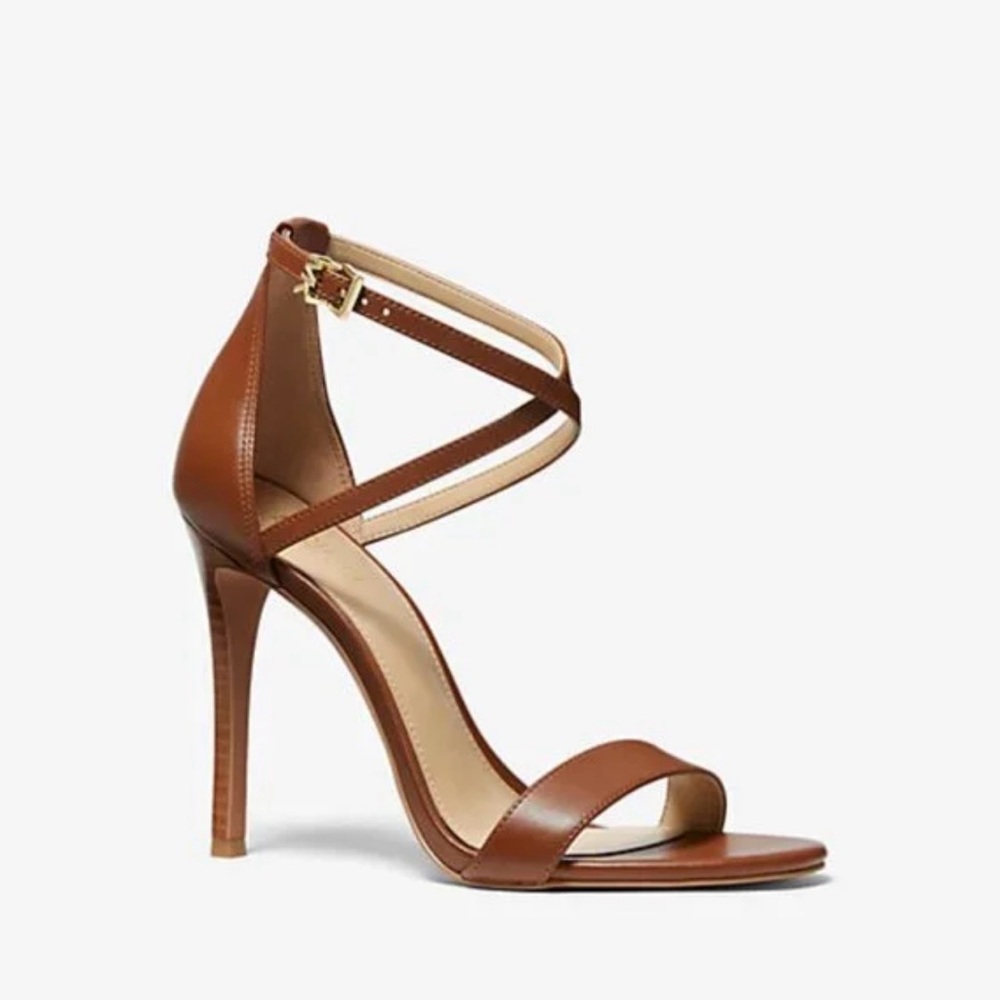 Michael Kors Antonia Leather Sandal Pumps - Picture 9 of 9